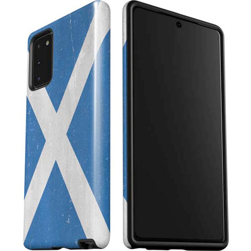 Scotland Flag Distressed Galaxy Note20 5G Pro Case